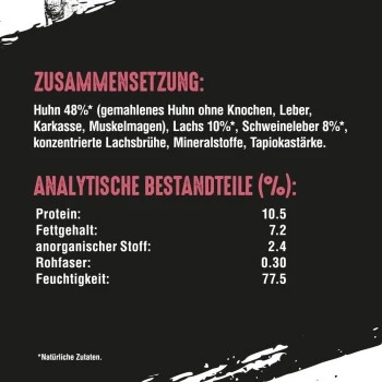 CRAVE Multipack Lachs Und Huhn 44x85 G – Bild 3