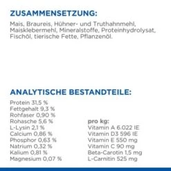 Hill's Science Plan Sterilised Mature Adult 7+ Mit Huhn 1,5 Kg -ROYAL CANIN Verkäufe 862b47e8168a81c8a588e85040b0739ef0210721 52742935300 5