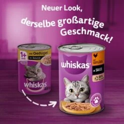 Whiskas Adult 1+ Sauce 12x400g Geflügel -ROYAL CANIN Verkäufe 8ec135e1bddba50c6f692376f35a0e975c177a96 1099235 de DE 04008429033971 C1LM s03 v01 3 4