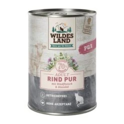 WILDES LAND PUR Adult 6x400g Rind Pur